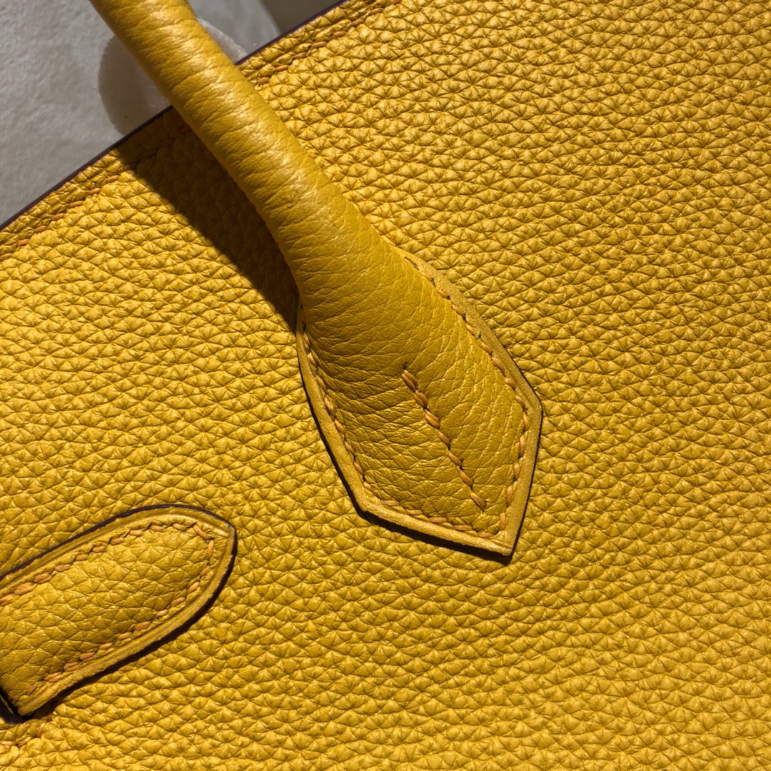 Túi xách hermes birkin màu vàng 
