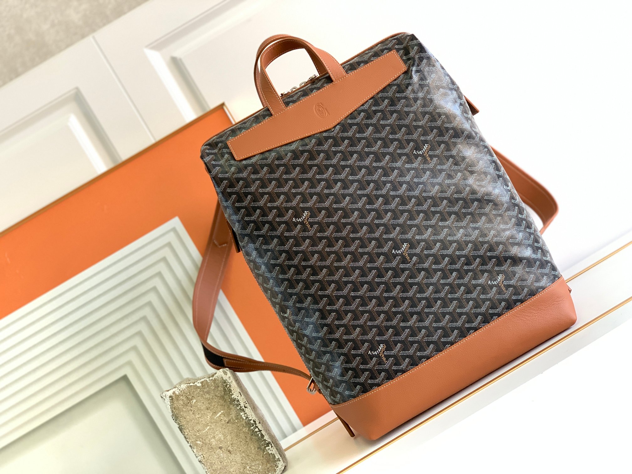 Balo Goyard Cisalpin8129 Màu Nâu 