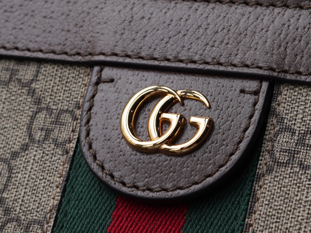 Túi Xách Nam GG Supreme 503877 Logo Nâu