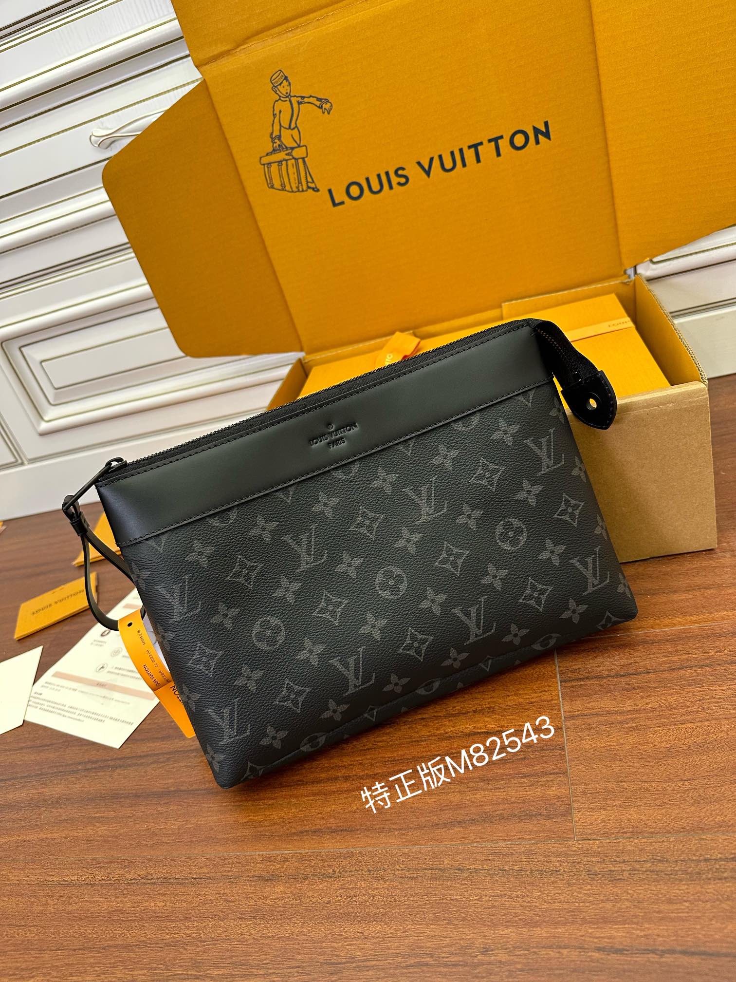 Túi NamPochette Voyage Souple m82543 Màu Đen 
