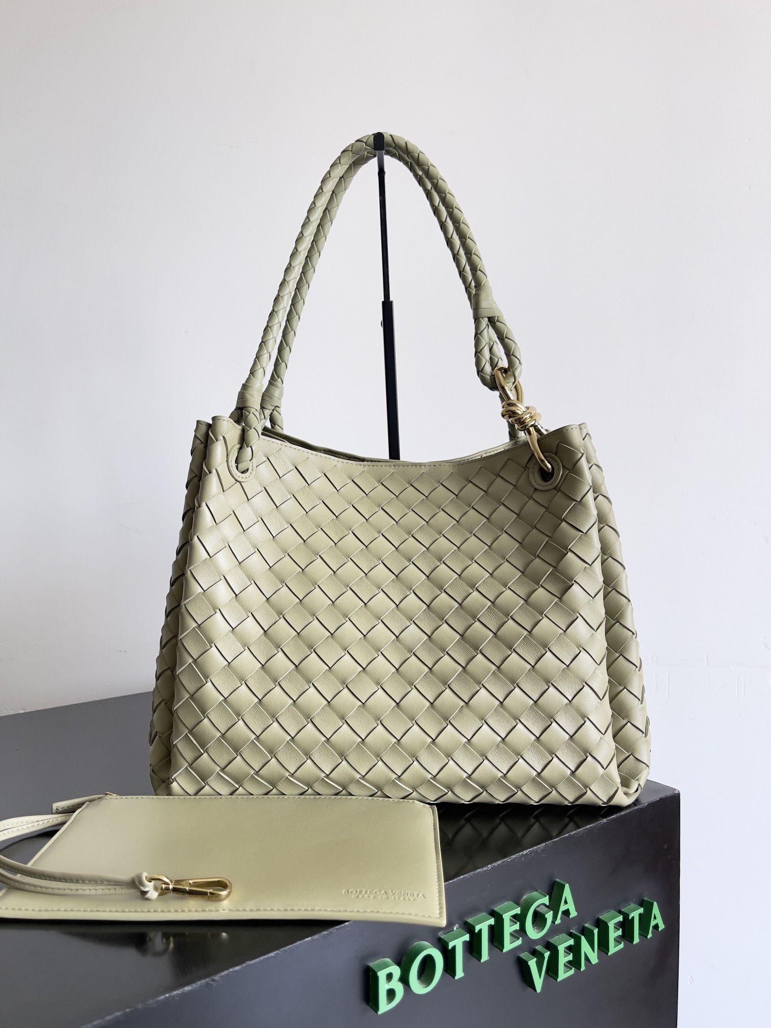 Túi xách nữ bottega veneta màu rêu 796571