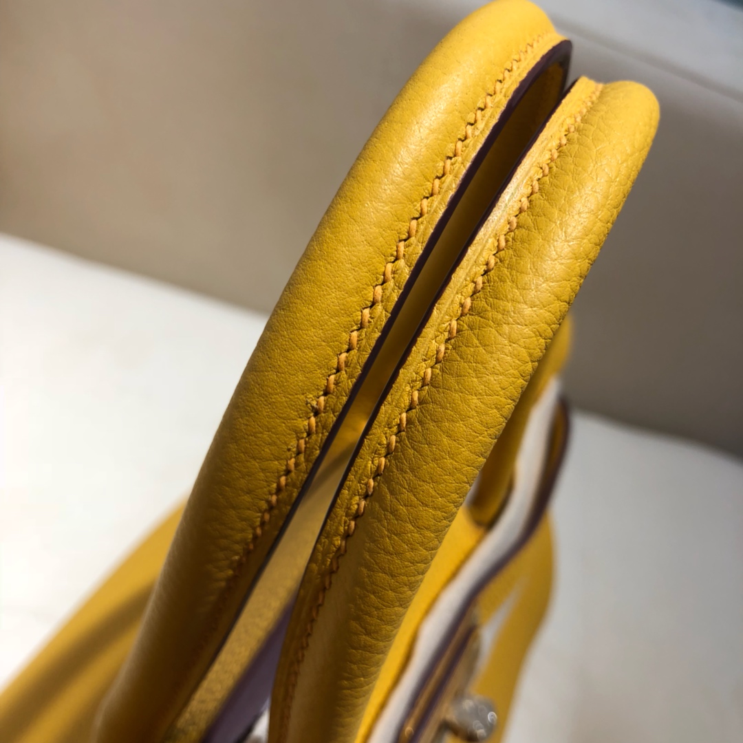 Túi xách hermes birkin màu vàng 