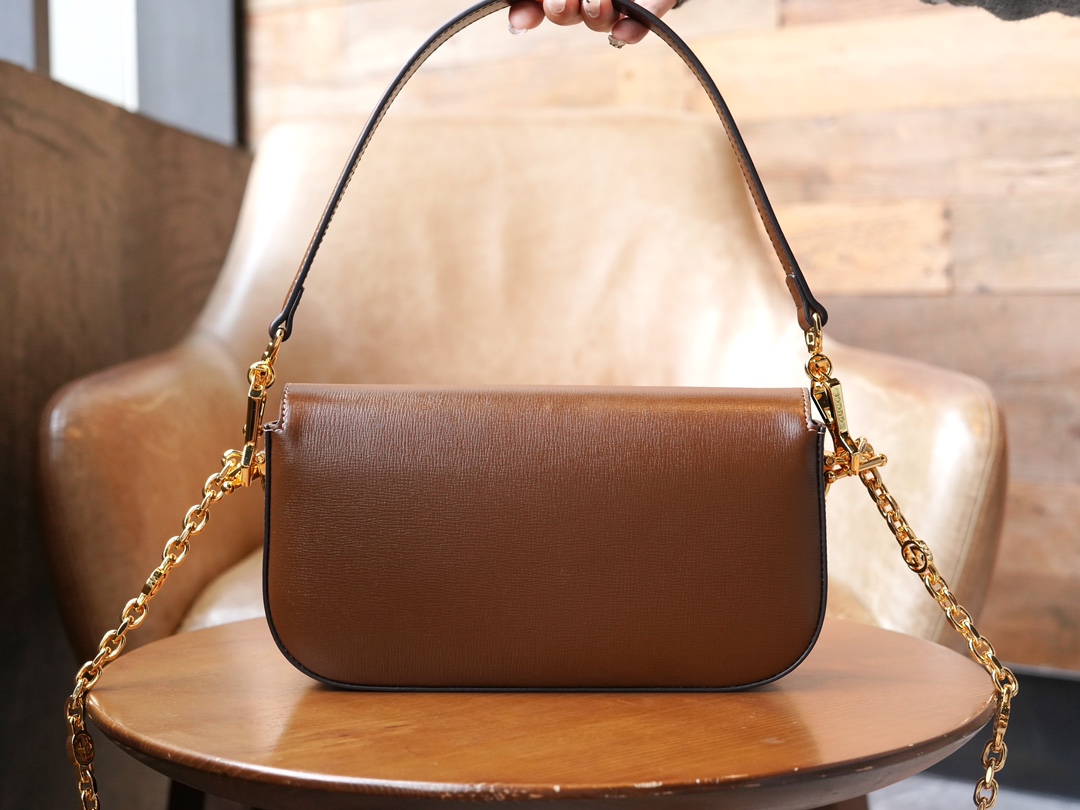Sac à épaule Gucci Horsebit 1955 petite taille 735178( Brow) 