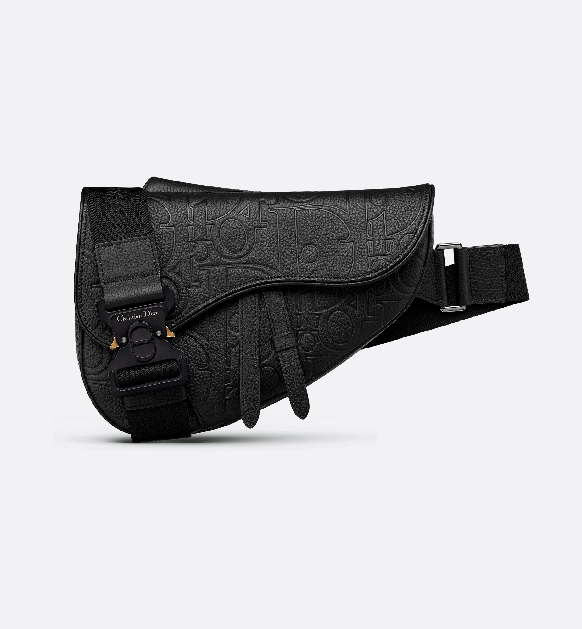 Túi đeo chéo nam Dior 9263 màu đen 