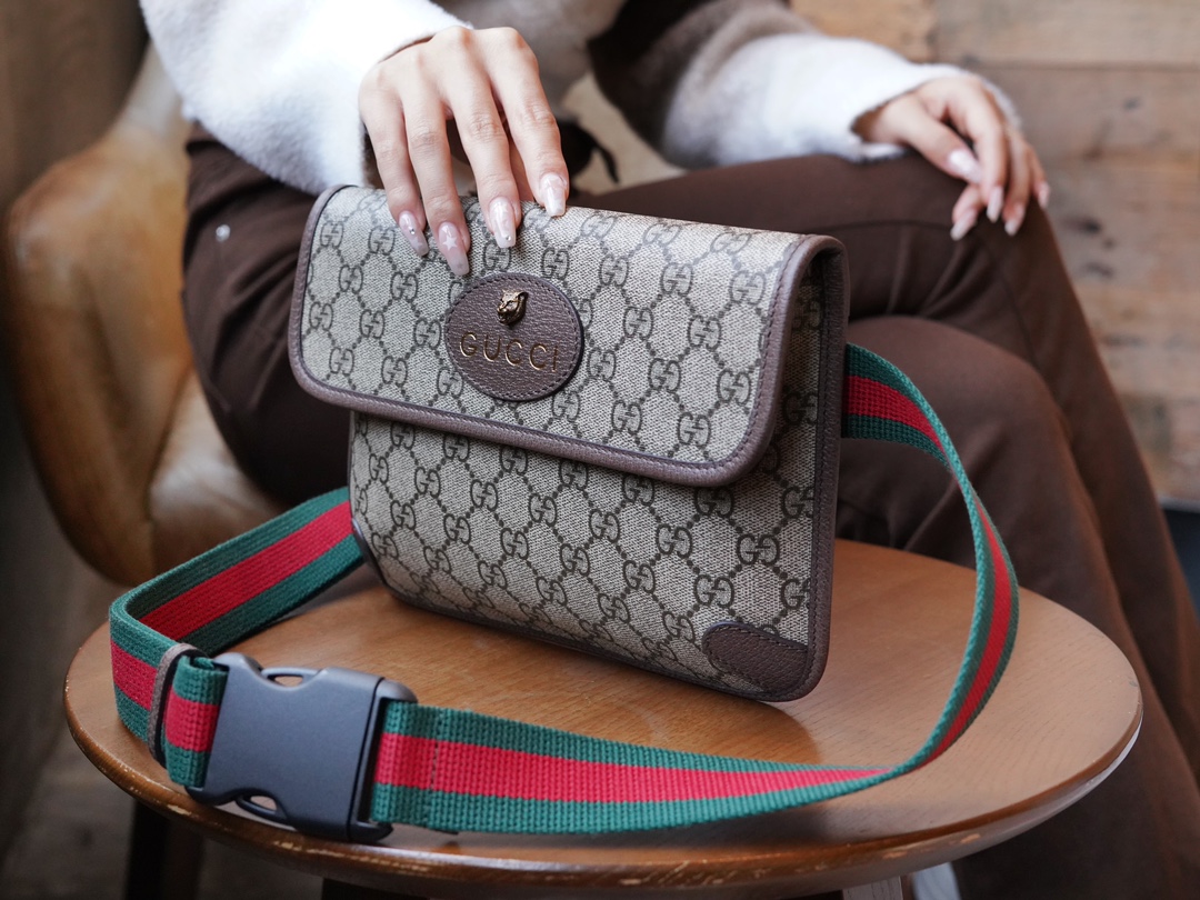 Sac ceinture en toile Neo Vintage Supreme GG 493930