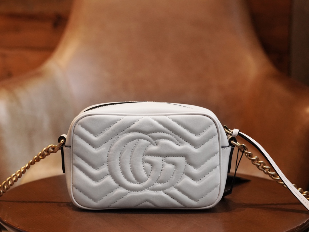 Mini sac GG Marmont 448065 (white)