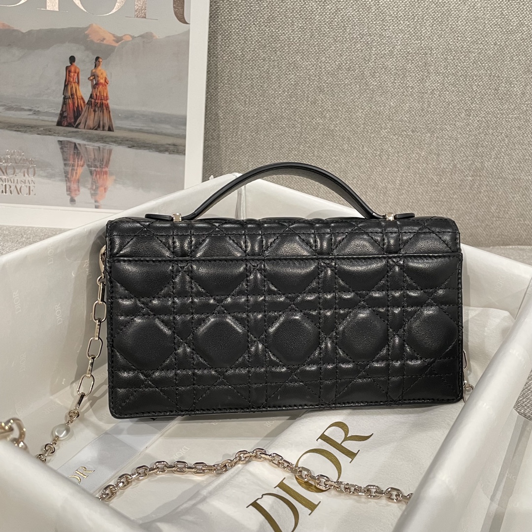 Túi Xách Nữ Dior WOC Màu Đen 