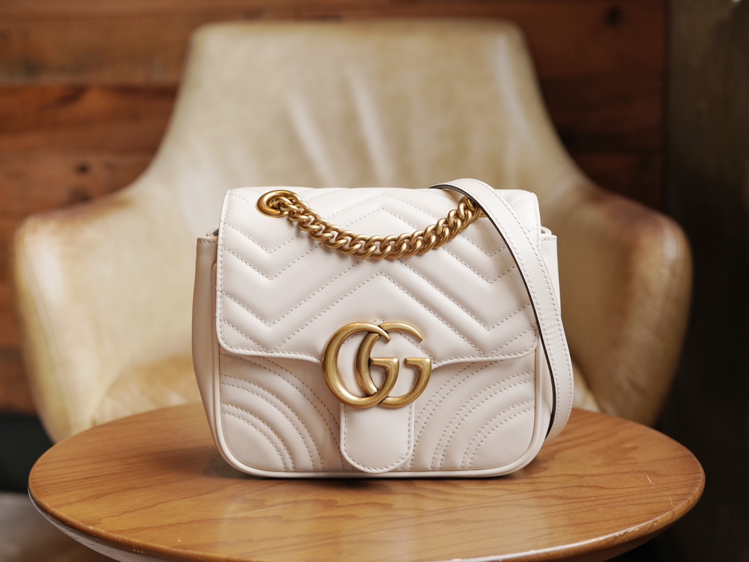 GG Marmont 739682 (White)