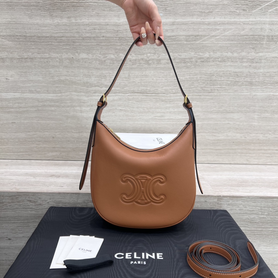Túi Xách Celine Heloise Triomphe 117253 Màu Nâu 