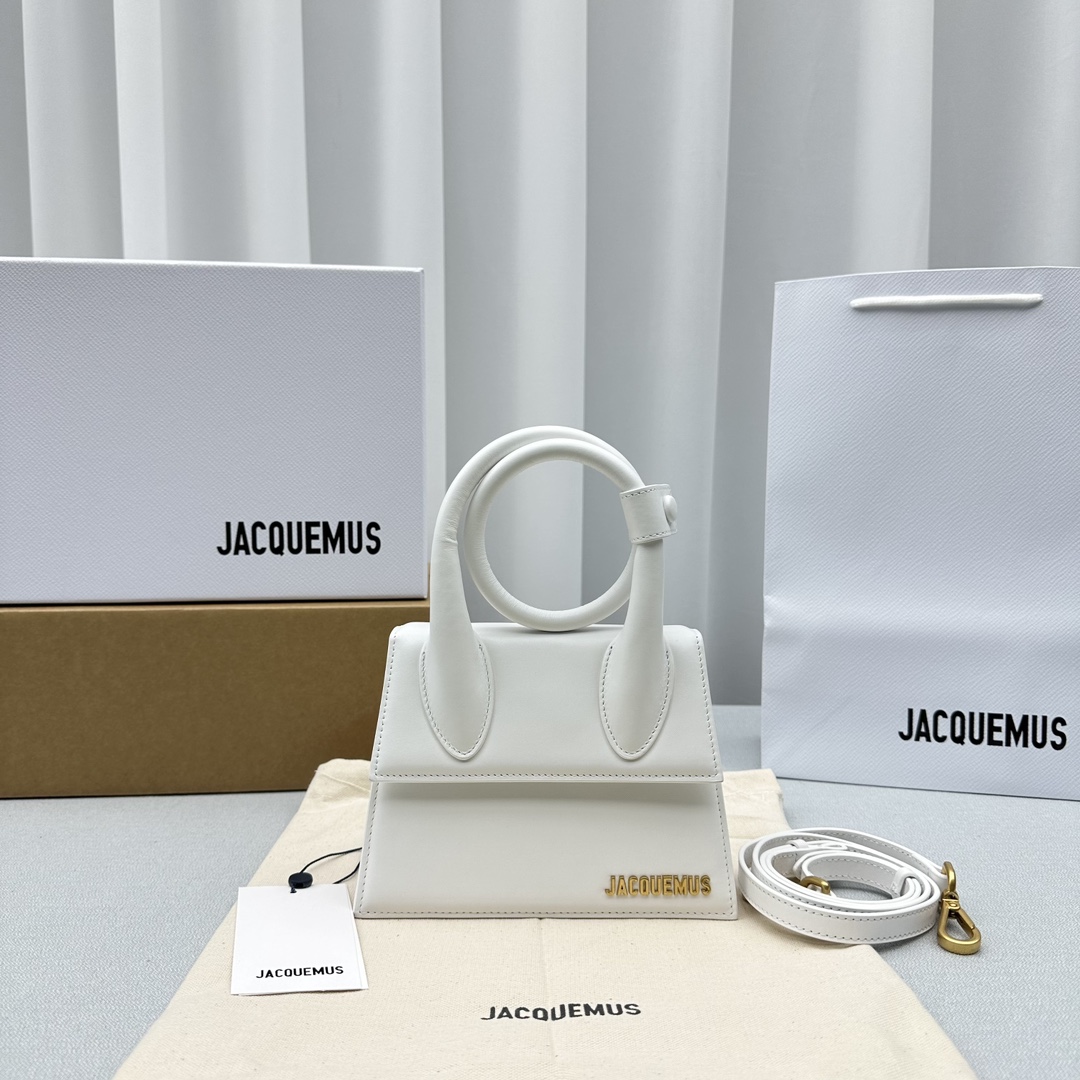 Túi Xách Jacquemus P98869 Màu Trắng 