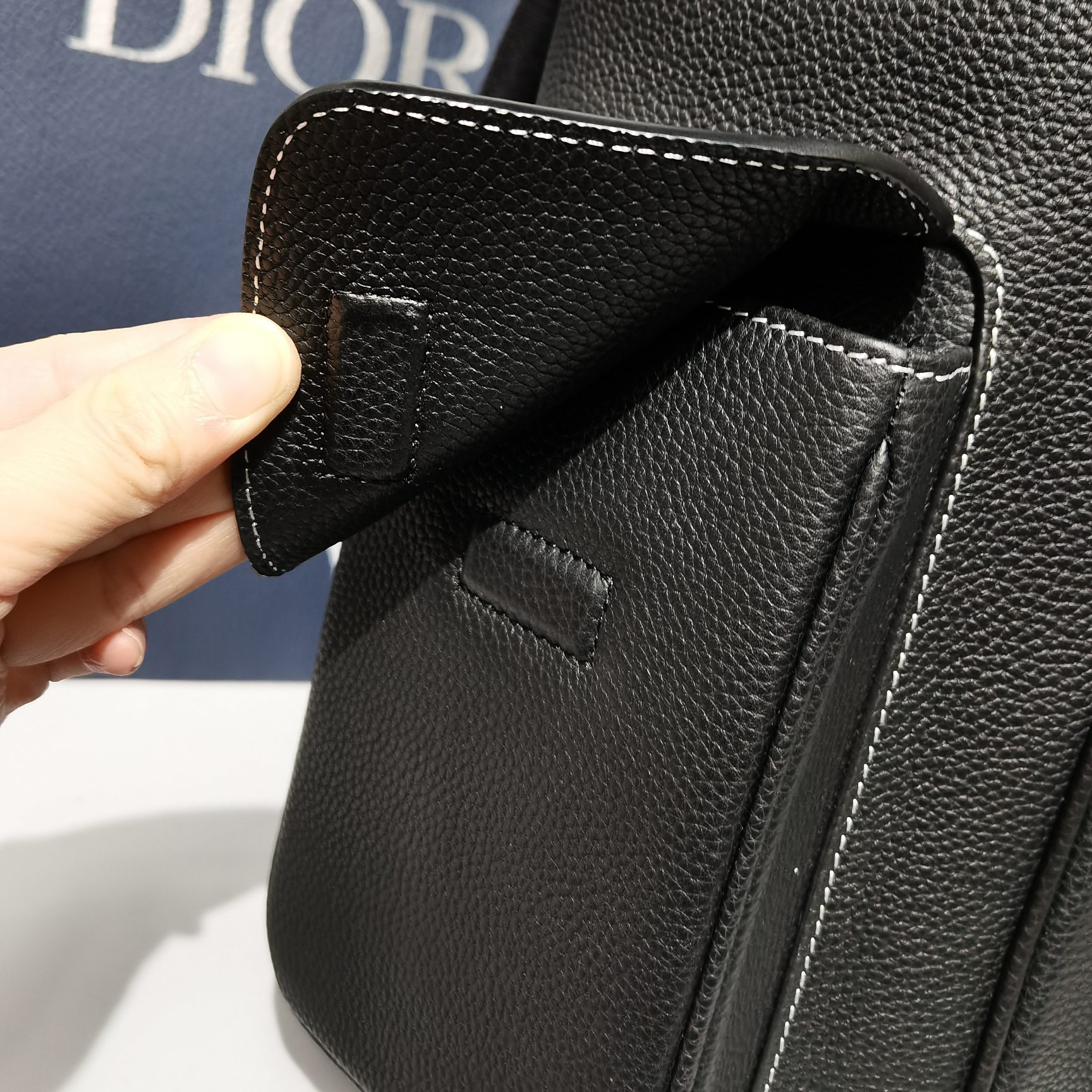 Balo Nam DIor Oblique Màu Đen 9864