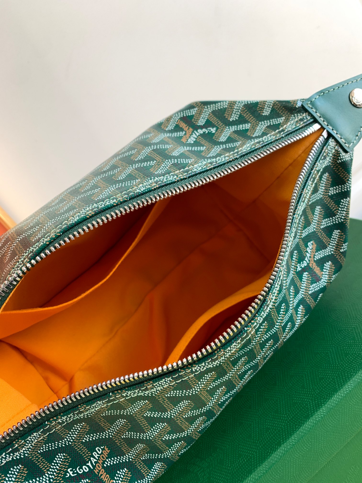Goyard toilet ecrue bag 8829 (green)