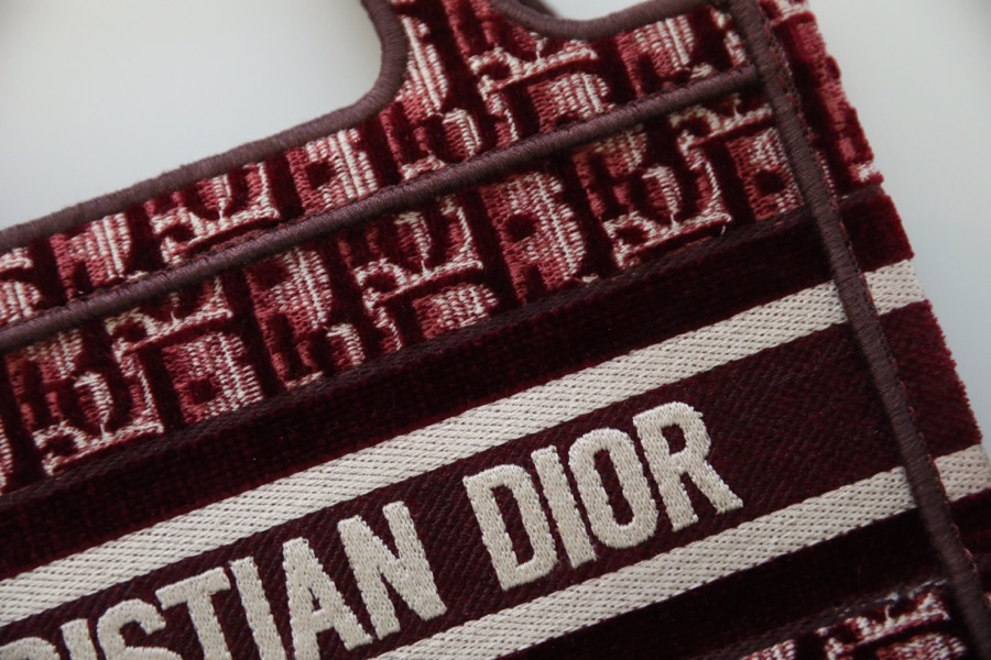  Túi DIOR CD BOOK TOTE Màu Đỏ
