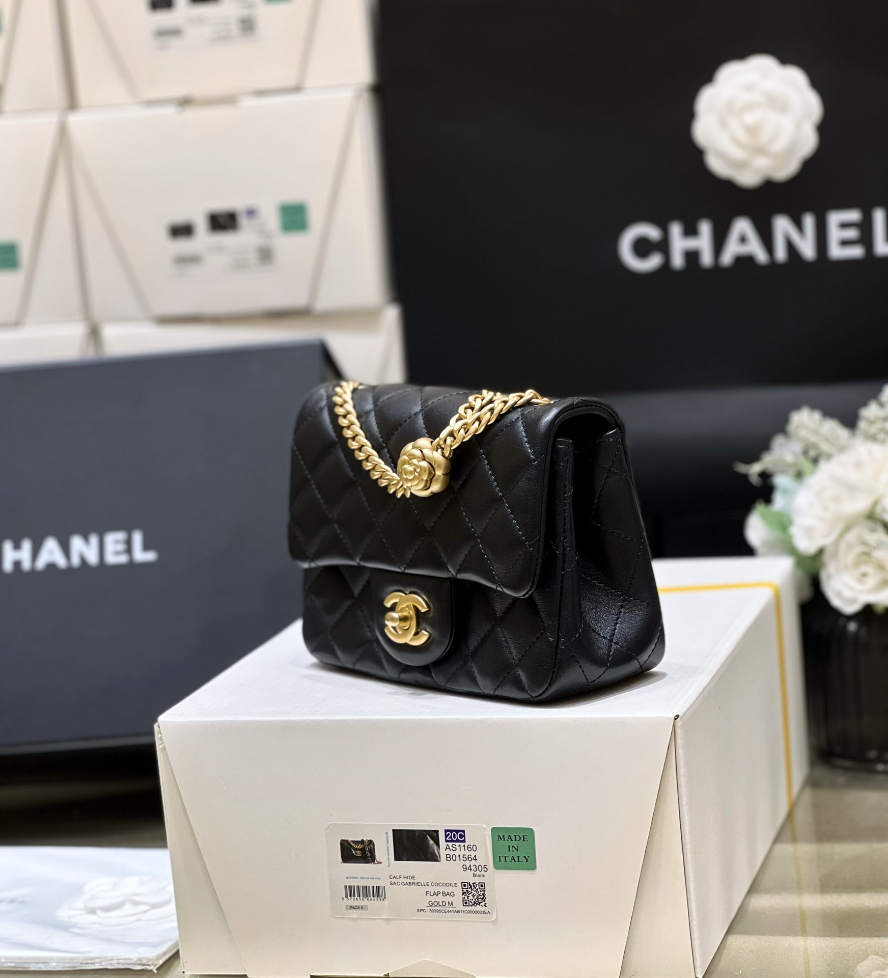 Túi Xách Chanel AS4040 Màu Đen