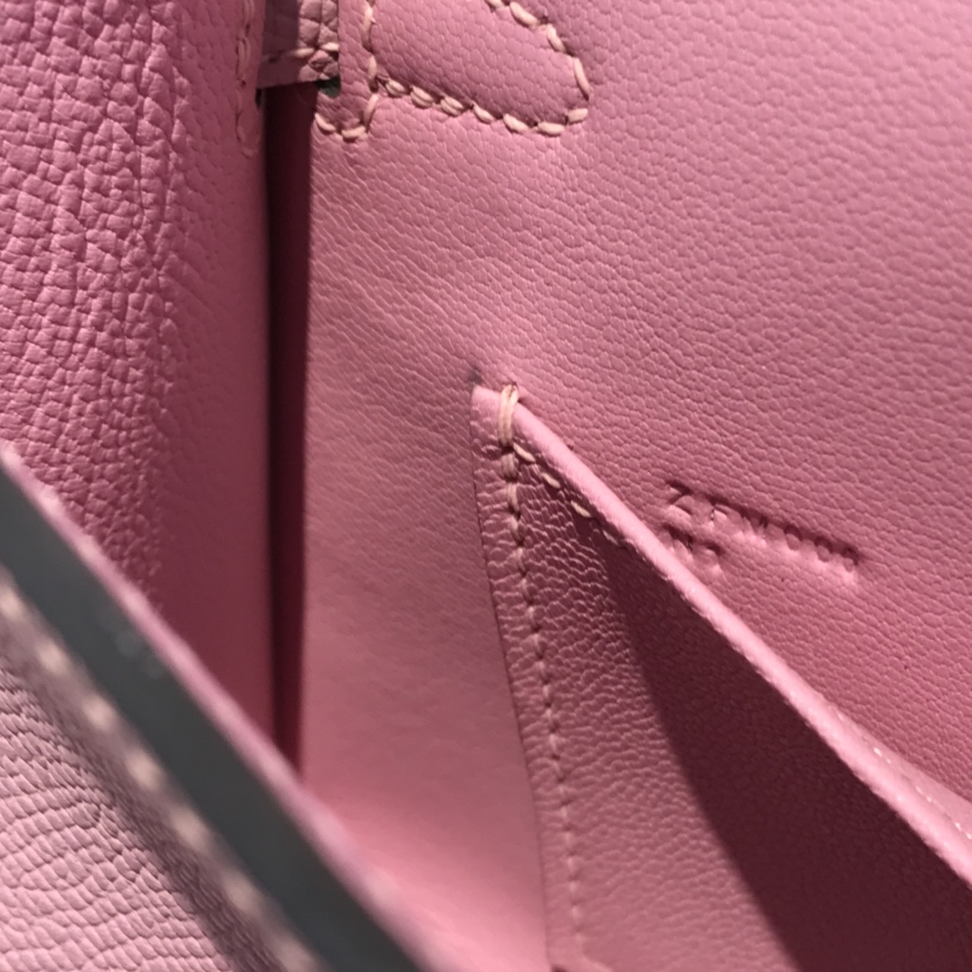 Túi xách hermes mini kelly màu hồng 