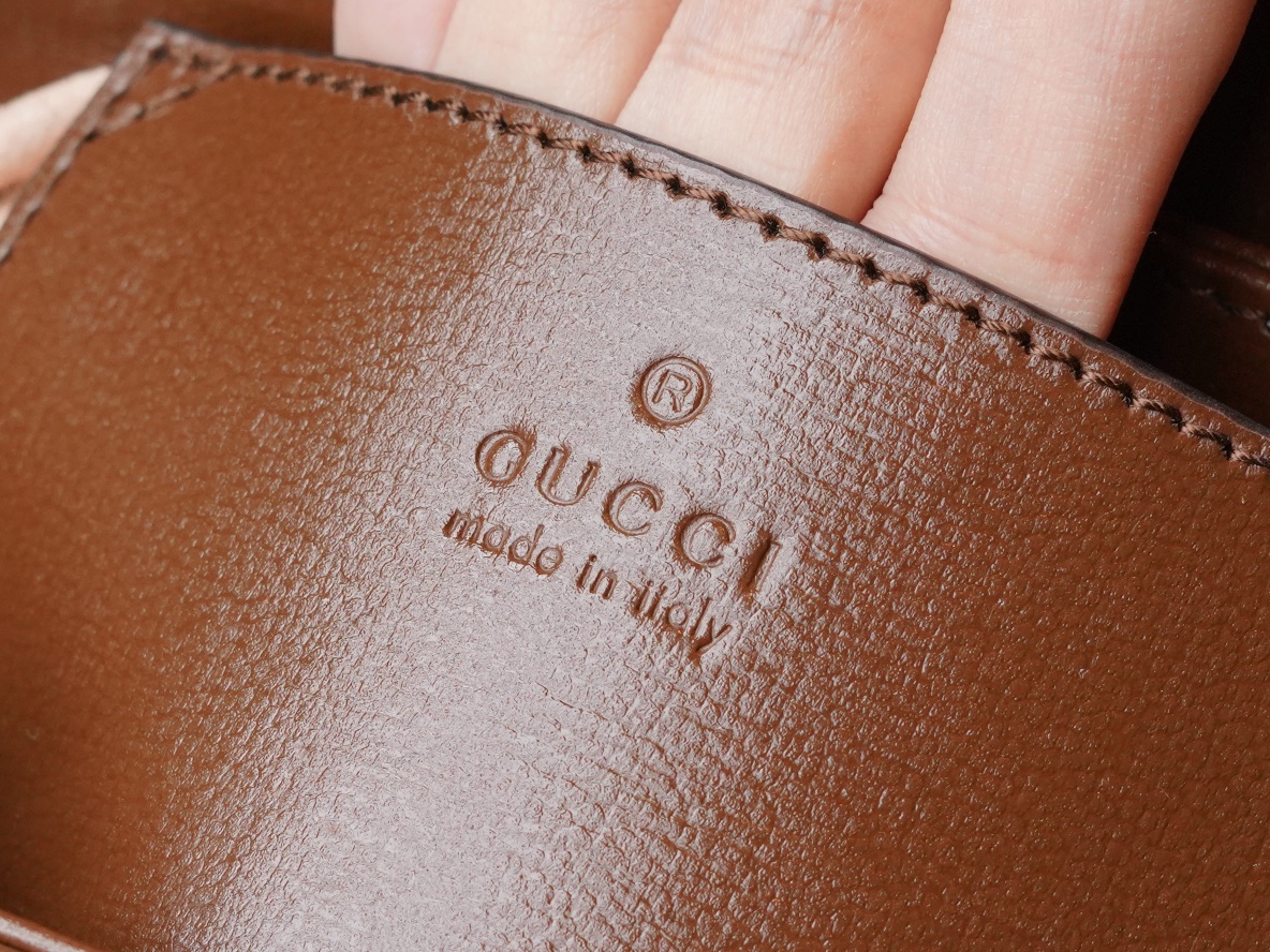 Mini sac rond Gucci Horsebit 1955 760191 (logo)