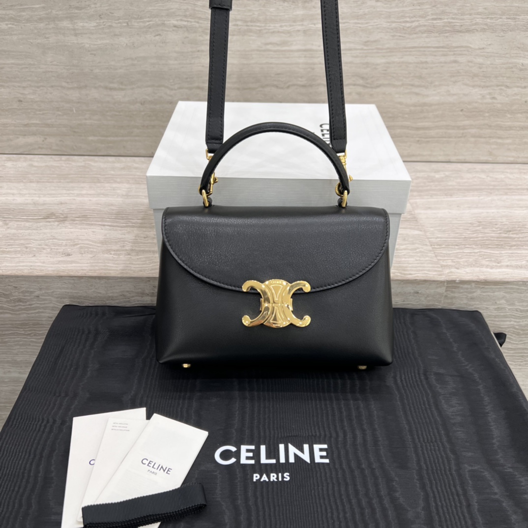 Túi xách Celine Teen Nino màu đen 118113
