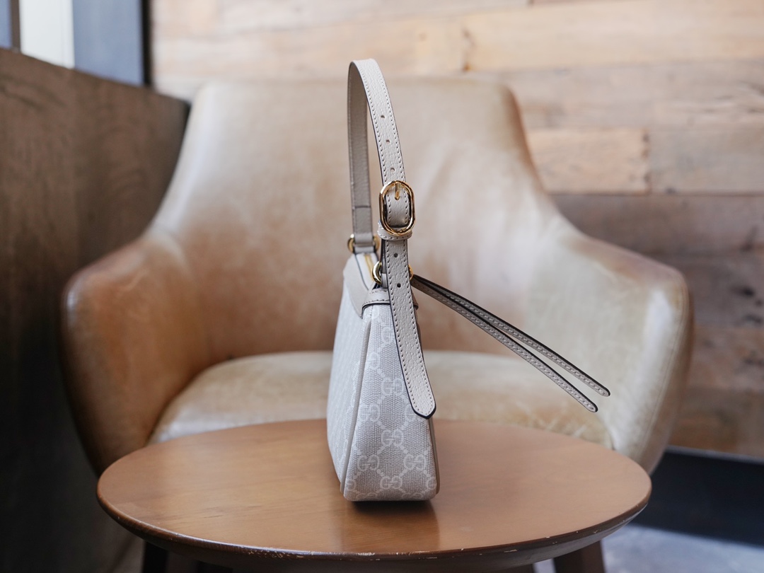 Túi Xách Nữ Gucci Ophidia 735145 Logo Trắng
