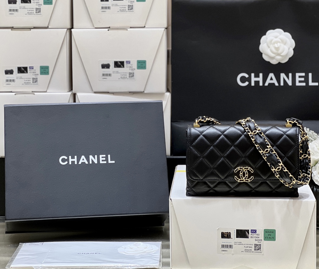 Túi Xách Chanel AP3572 Màu Đen 
