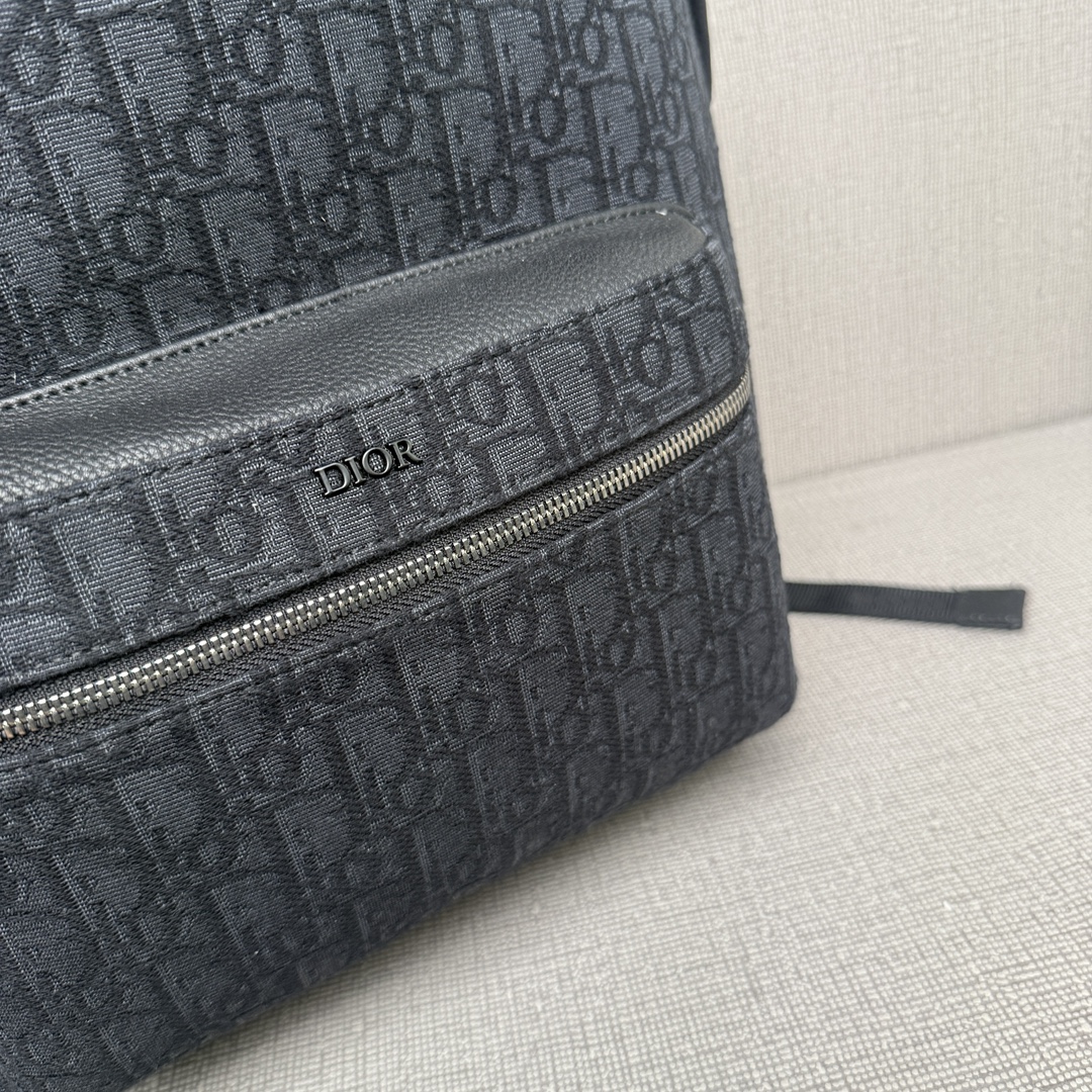 Balo Dior Nam Oblique Màu Đen 9030