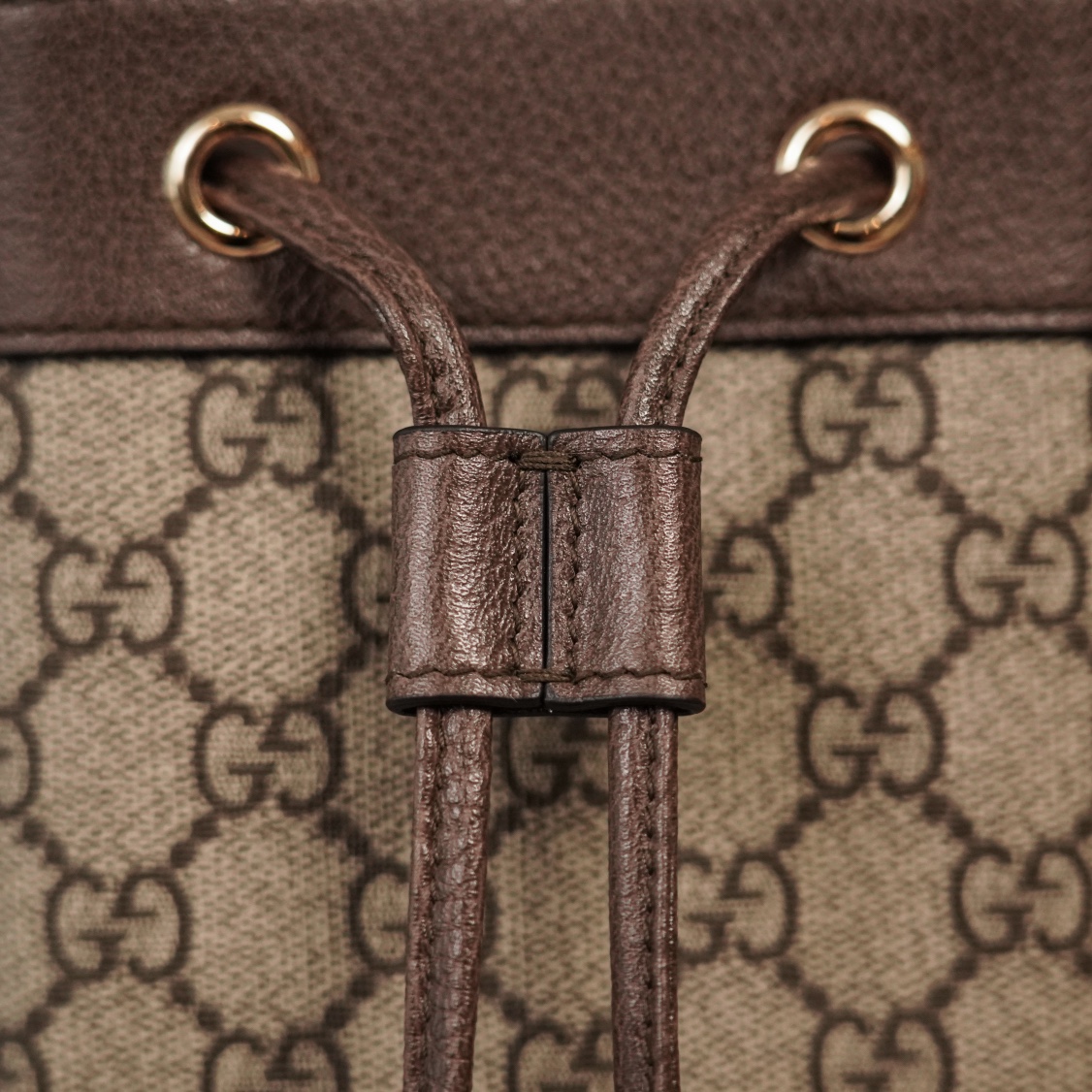 Balo Mini Gucci Ophidia 550602 Logo Nâu
