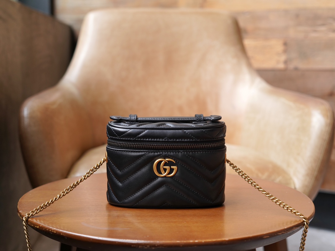 Túi Xách Nữ GG Marmont 699515 Màu Đen