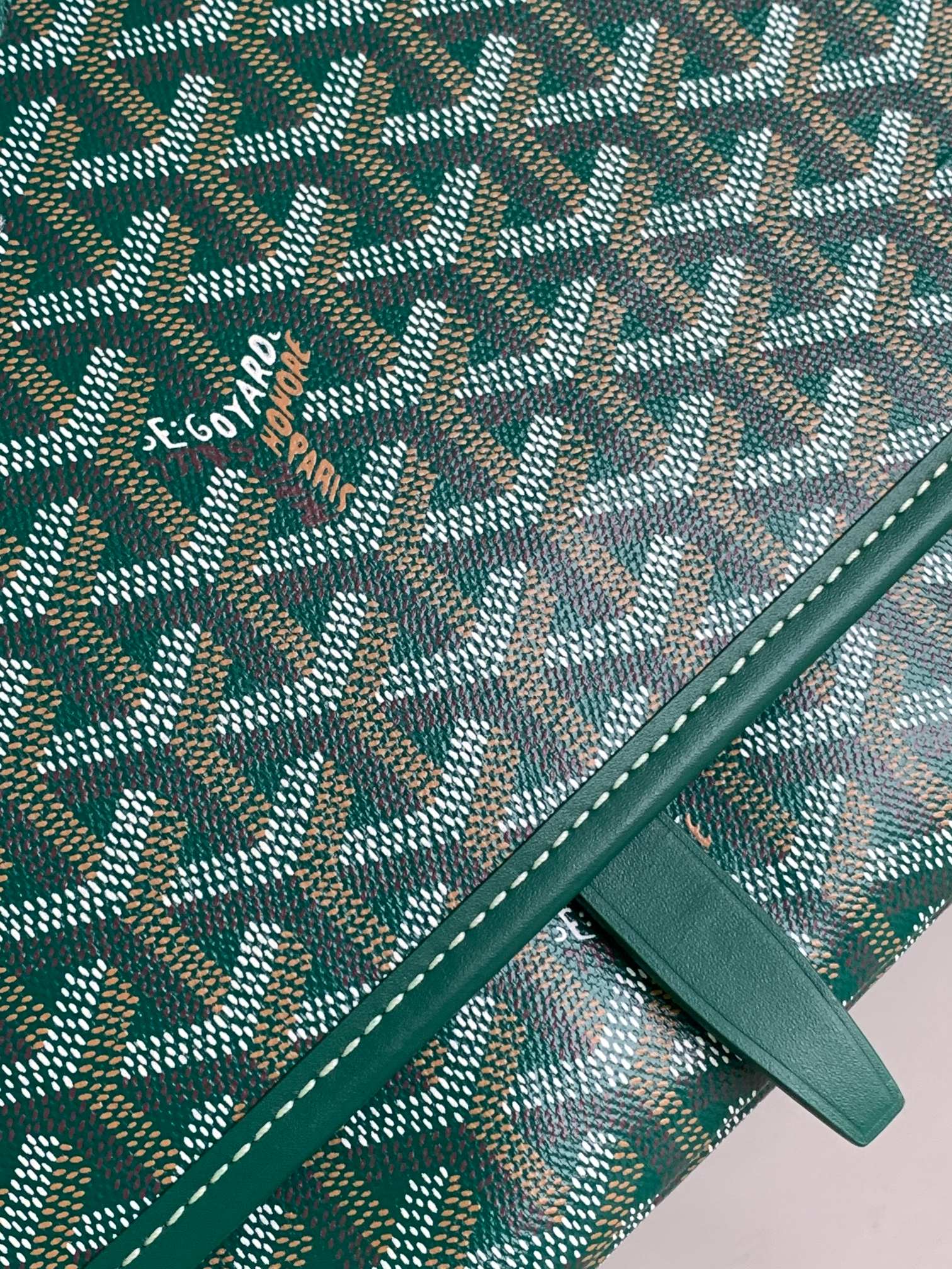 Túi xách Goyard 8130 màu xanh lá