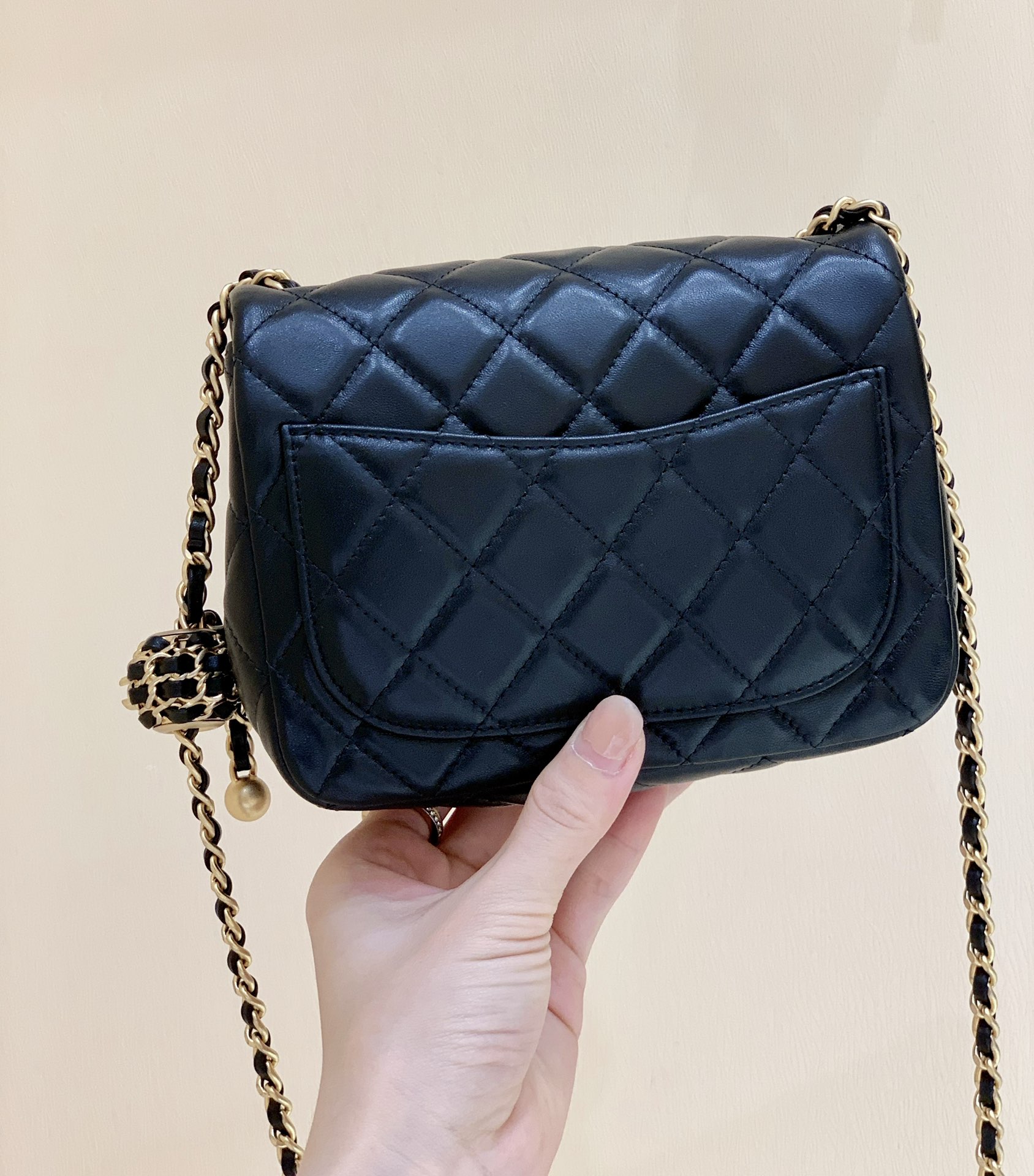 Túi Xách Chanel CF Mini Màu Đen AS1786 
