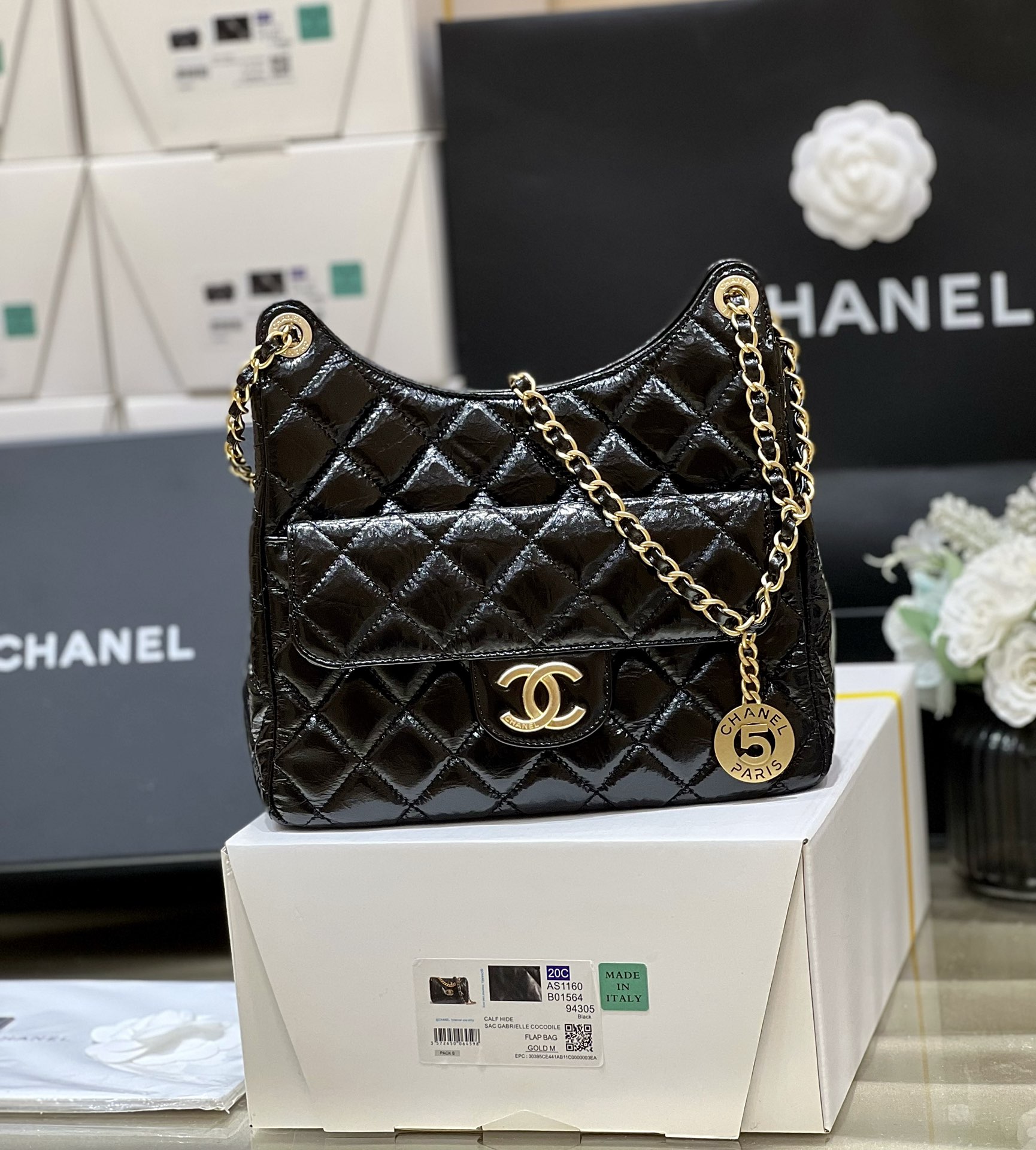 Túi Xách Chanel AP3690 Màu Đen