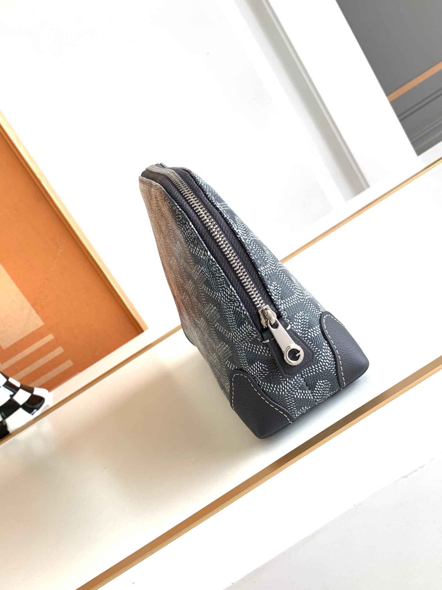 goyard Vendome Pouch 8813 (grey)