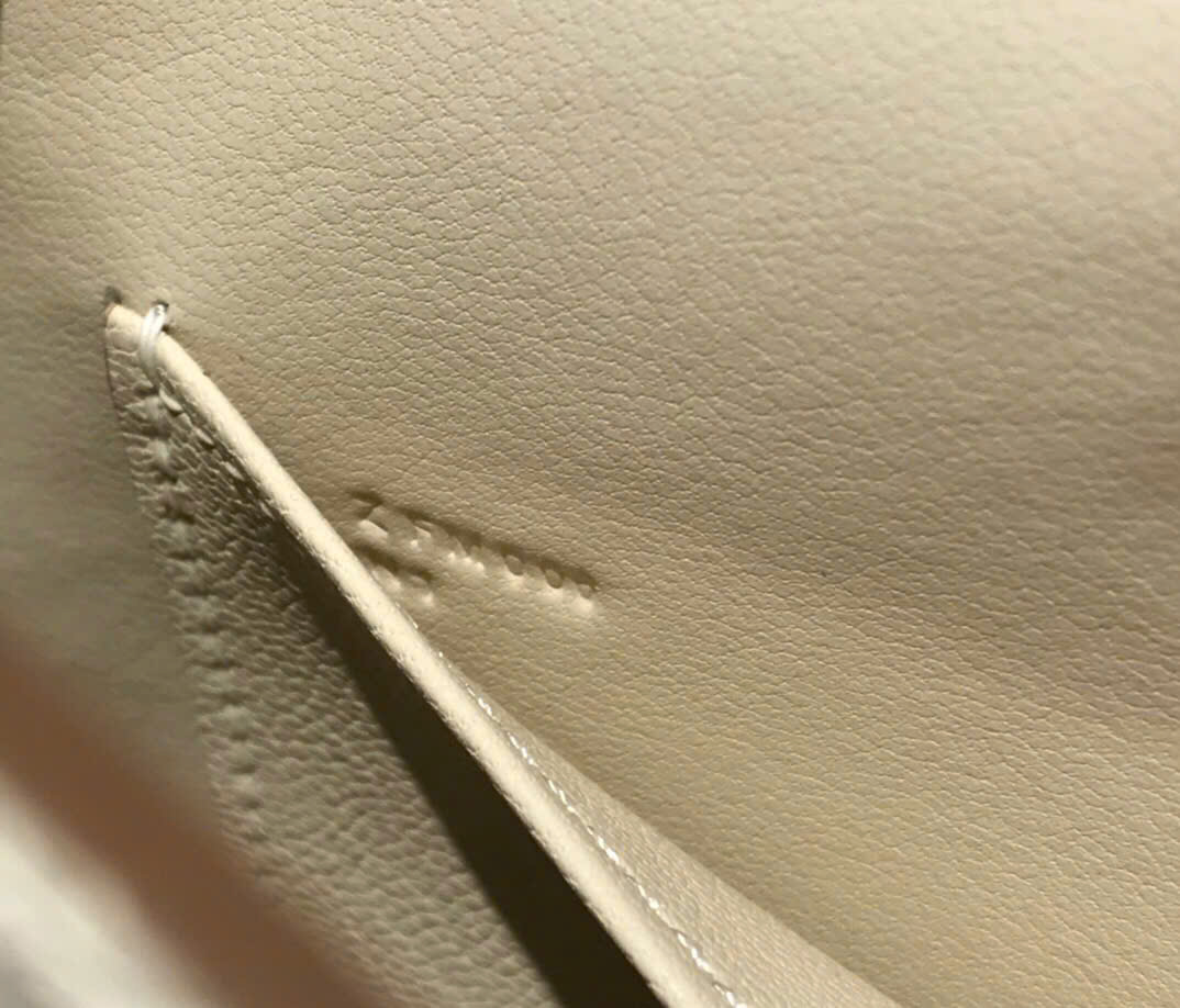 Túi xách Hermes Kelly Mini màu trắng 