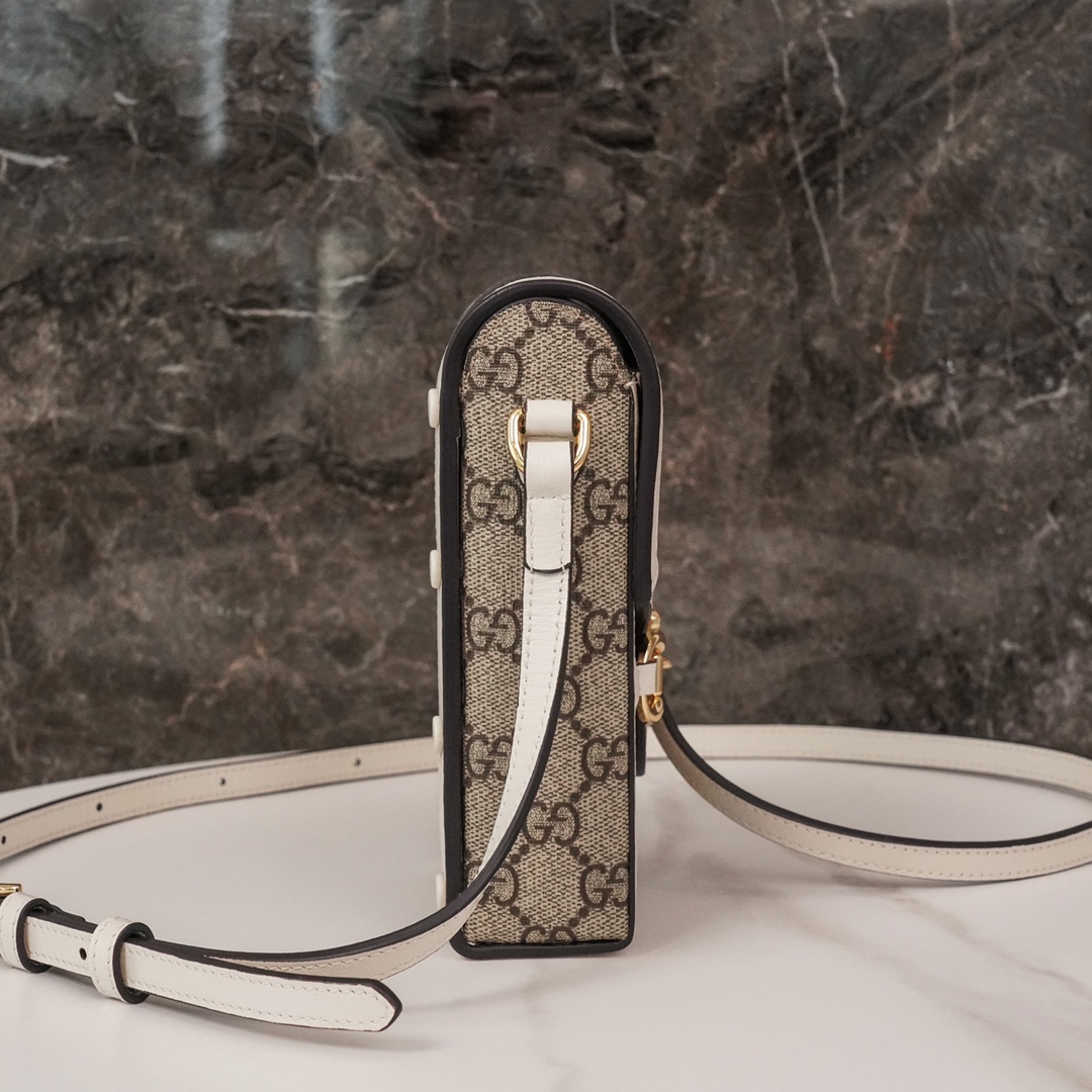 Mini sac Gucci 1955 détail Mors625615(logo white)