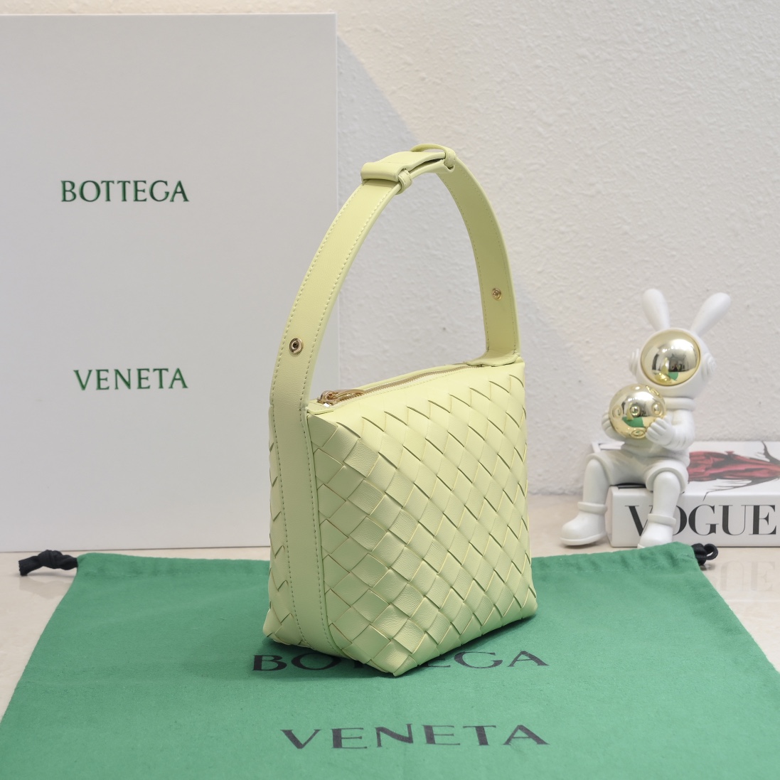 Túi xách nữ bottega veneta màu vàng 7748 -1