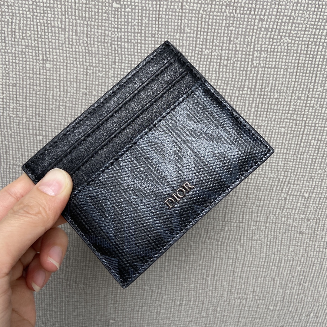 Card Thẻ Dior Nam Diamond Màu Đen 9925