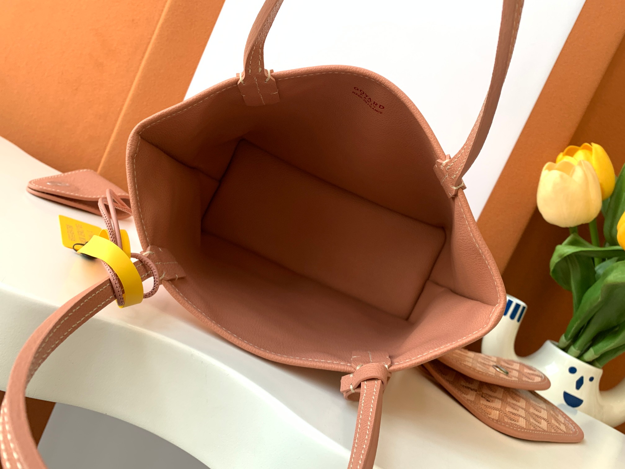 Túi xách Goyard 8003 màu hồng 
