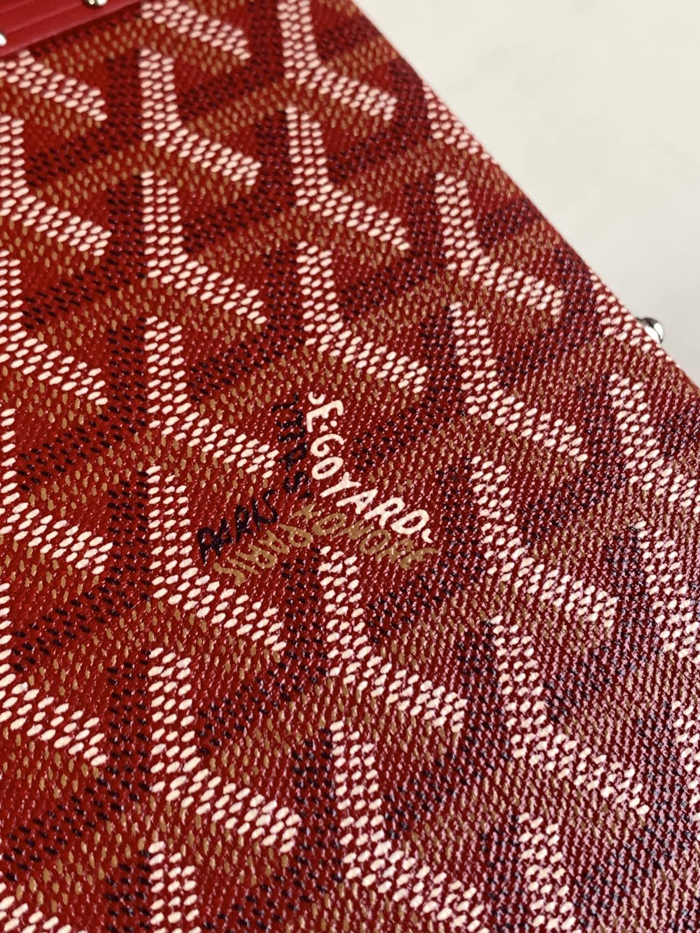  Goyard Minaudière 8210 (red)