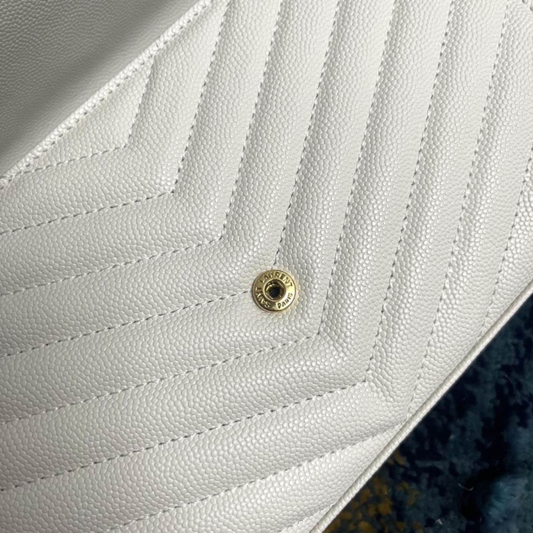 Túi Xách YSL Monogram 360452 Màu Trắng