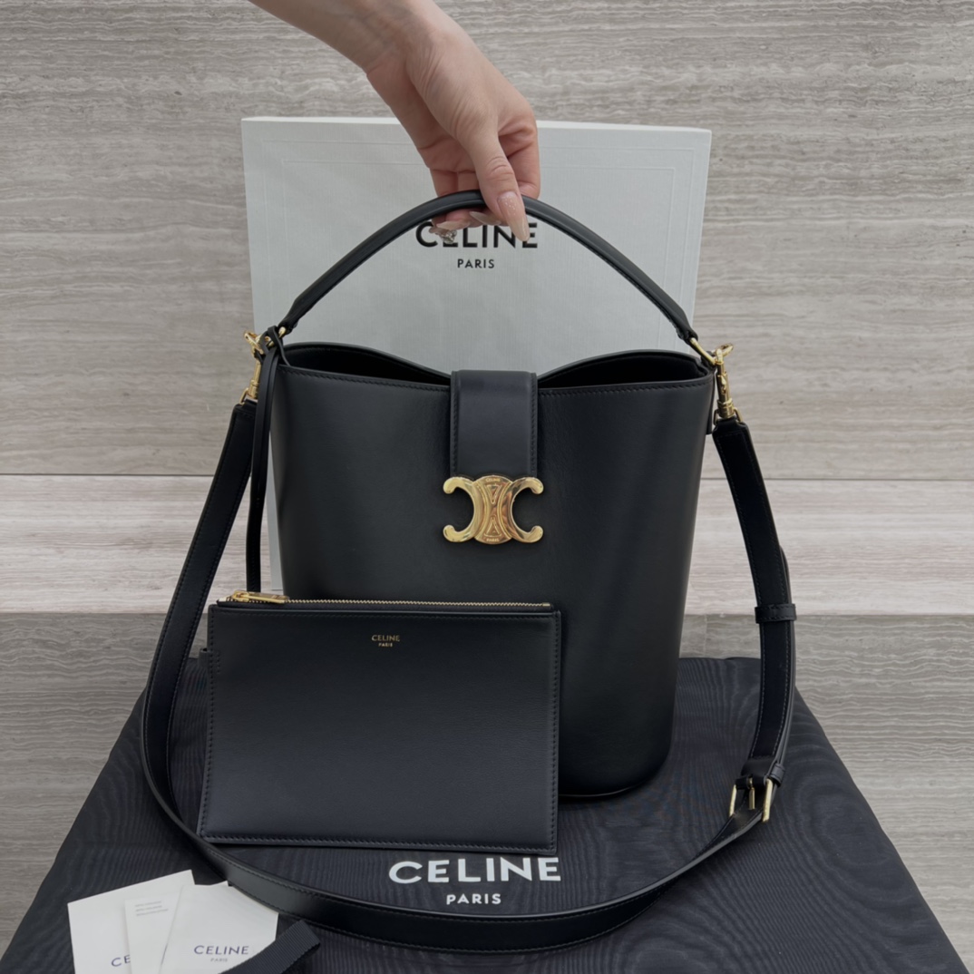 Túi Xách Nữ Celine Louise 116613 Màu Đen 