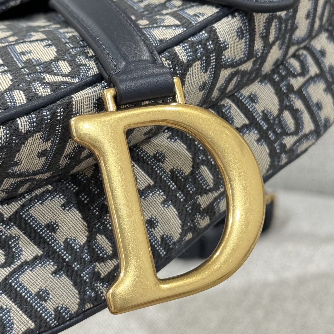 Túi Dior Sadle Nữ Vải Logo 