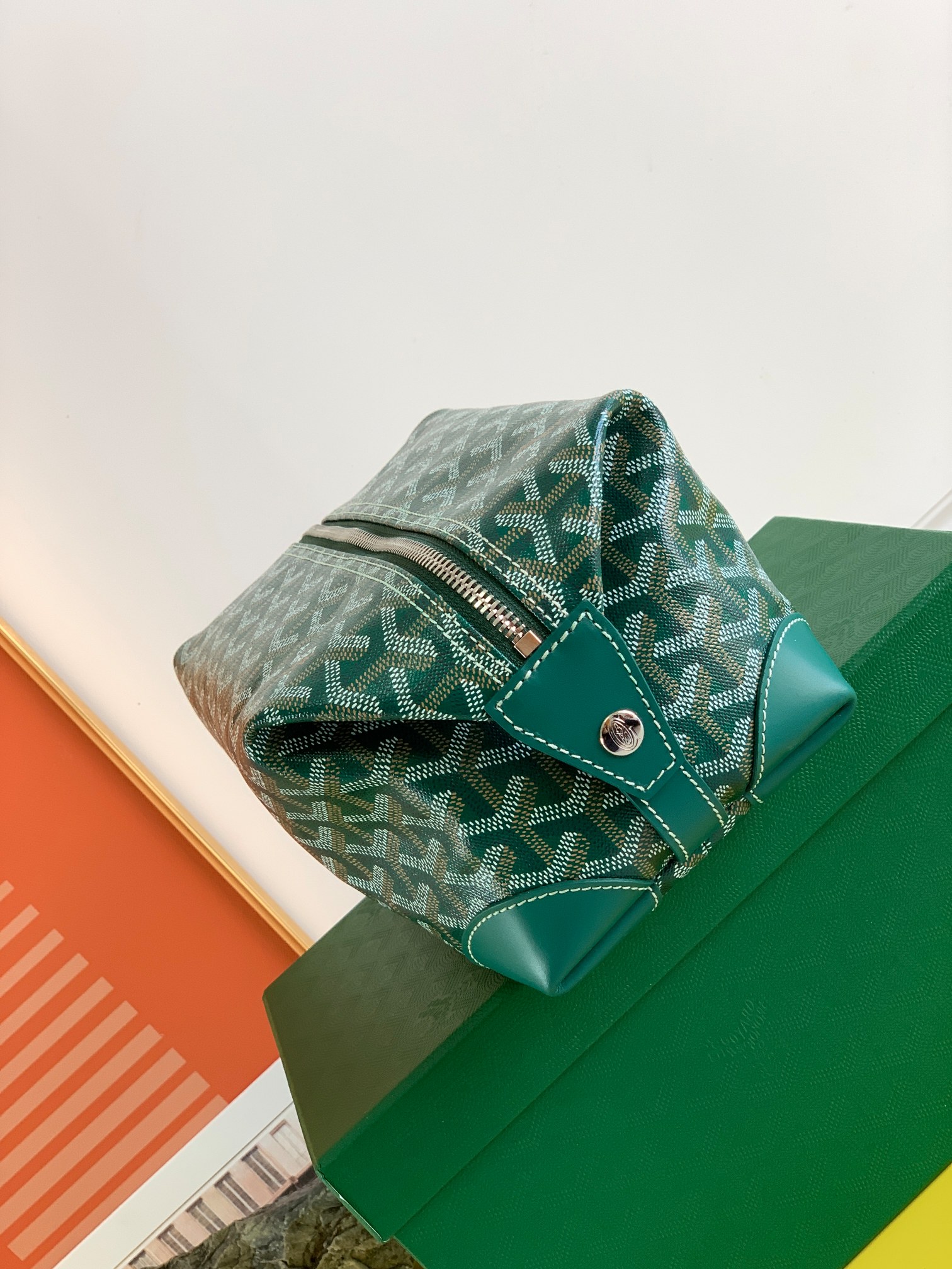 Goyard toilet ecrue bag 8829 (green)