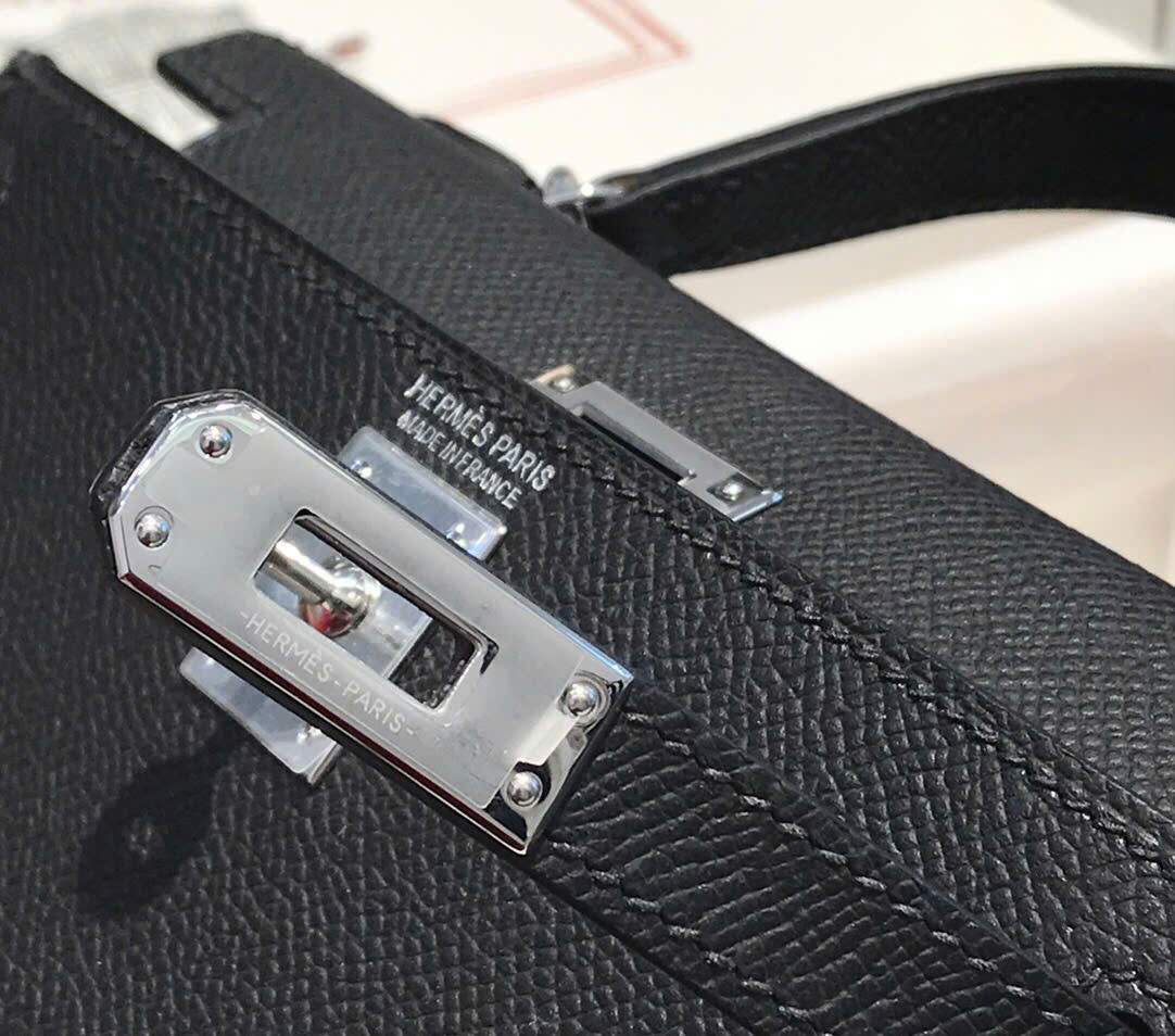 Túi xách Hermes Kelly Mini màu đen 