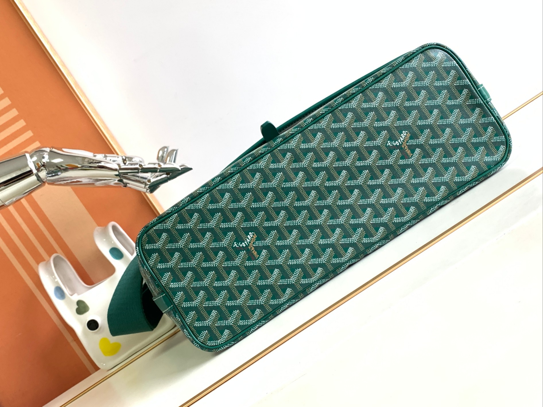 Túi xách Goyard 8130 màu xanh lá