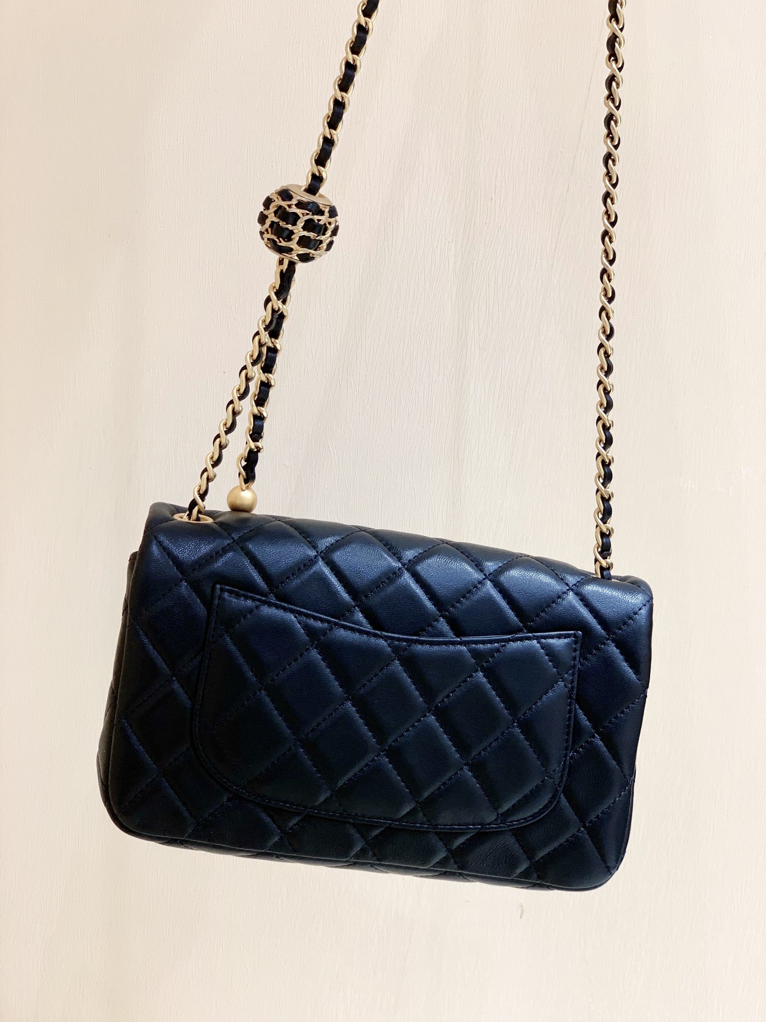 Túi Xách Chanel CF Mini Màu Đen AS1787 