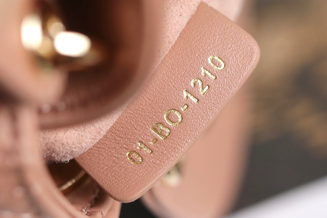 Túi Xách Nữ Lady Dior Mini Màu Hồng