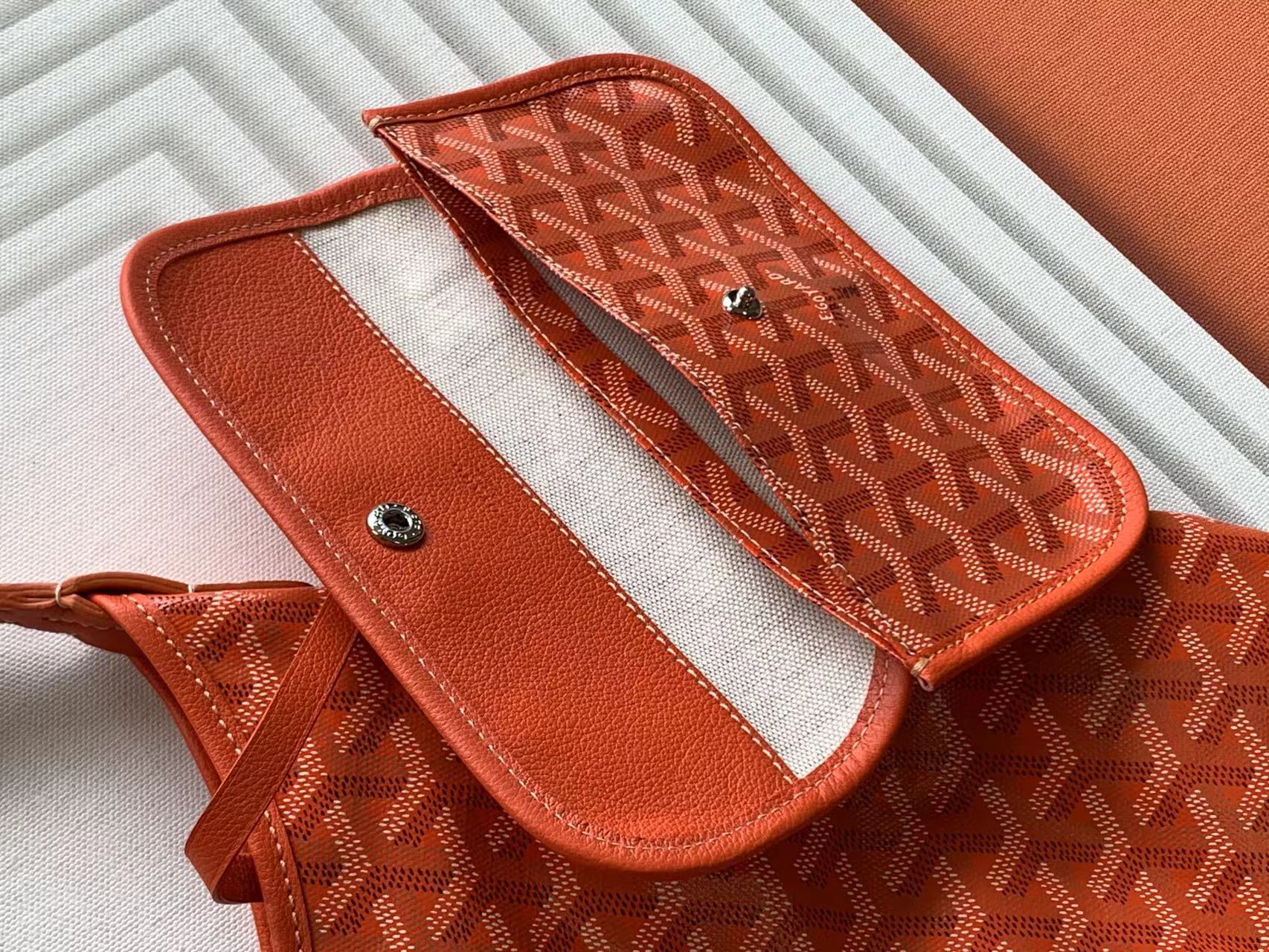 Túi Xách Goyard Boheme HoBo 8120 Màu Cam 