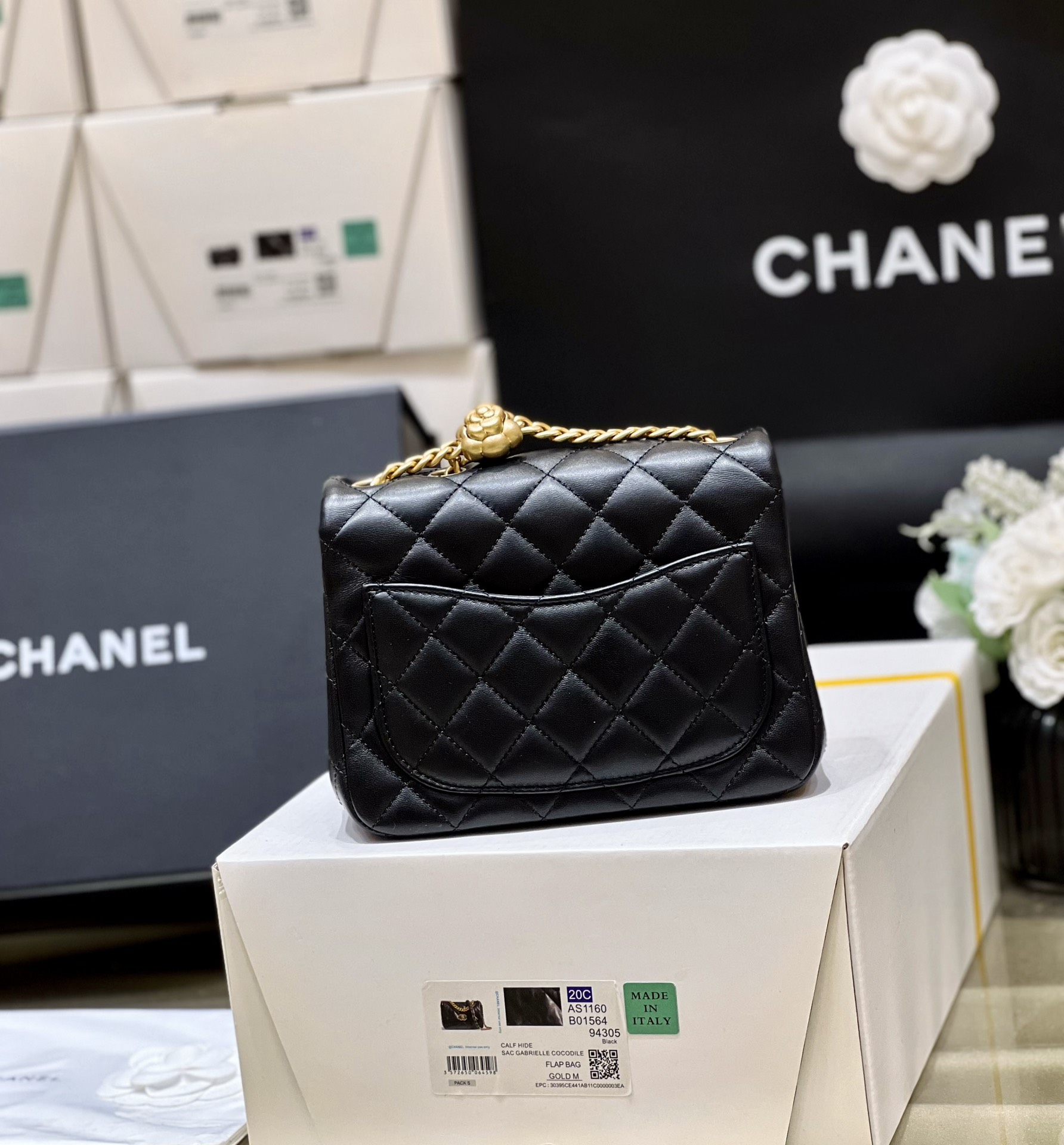 Túi Xách Chanel AS4040 Màu Đen