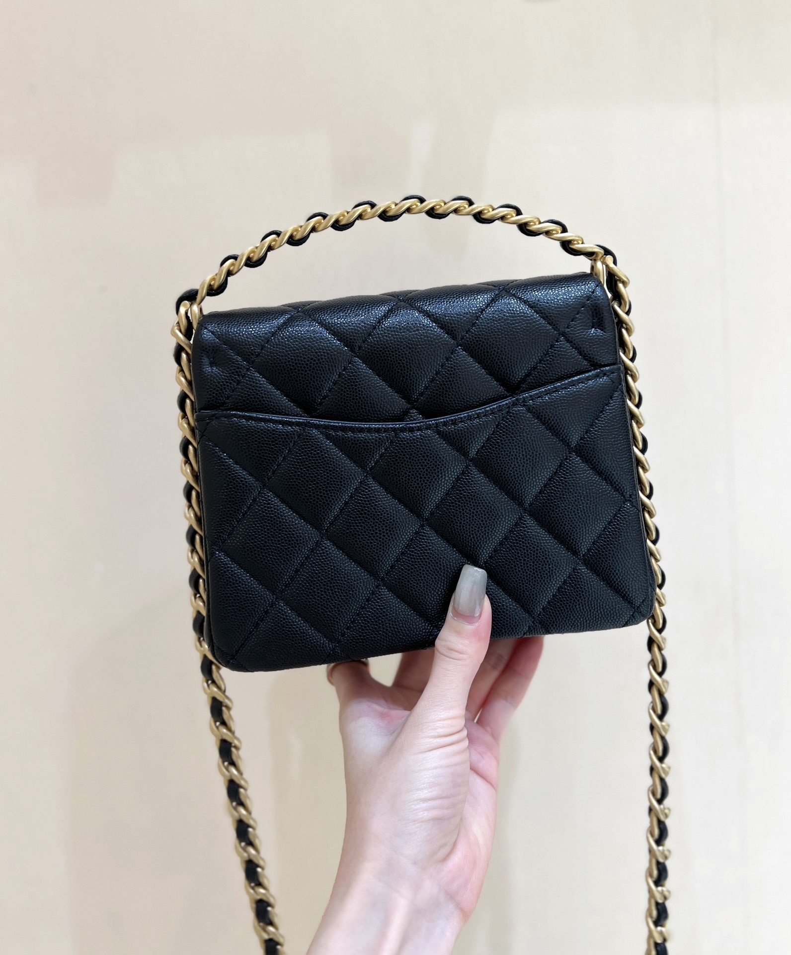 Túi Xách Chanel AP4472 Màu Đen 