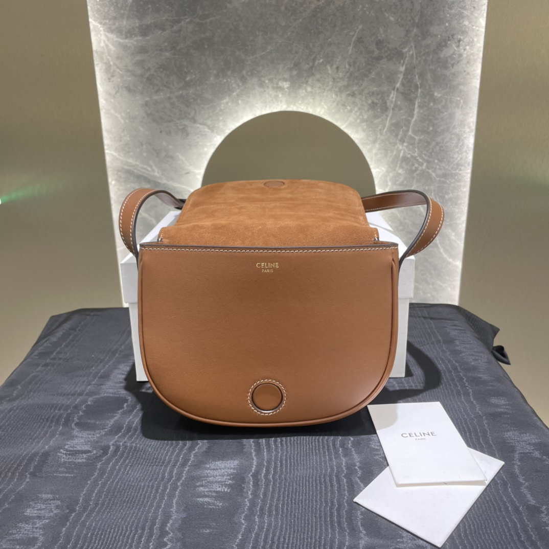 Túi Xách Nữ Folco Cuir Triomphe 198263 Màu Nâu 