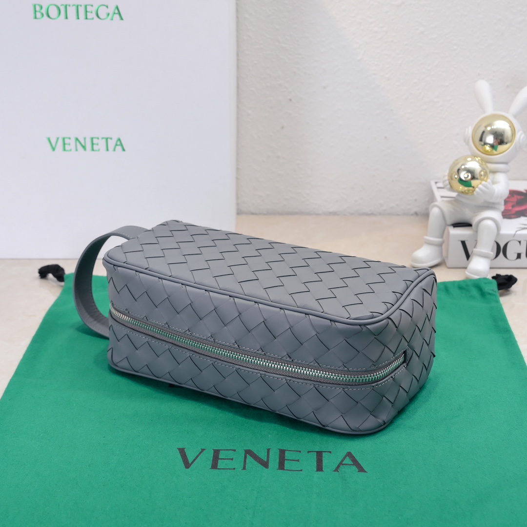 Túi Xách Nam Bottega Veneta 7799 Màu Xám 