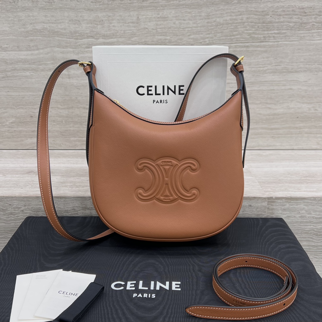 Túi Xách Celine Heloise Triomphe 117253 Màu Nâu 